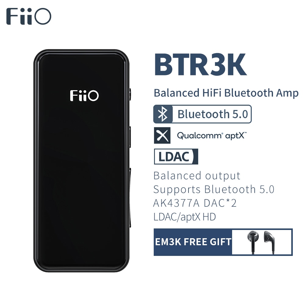 FiiO- btr3 k, ak4377ax 2, 뷱  5.0 USB..